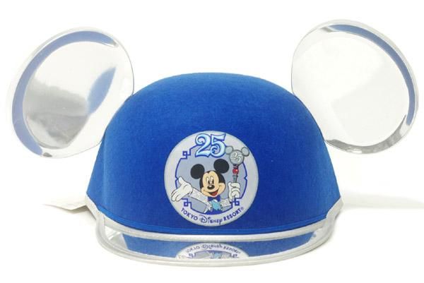 TokyoDisneyland・25th・Mickey Ear Hat/東京ディズニーランド・25周年