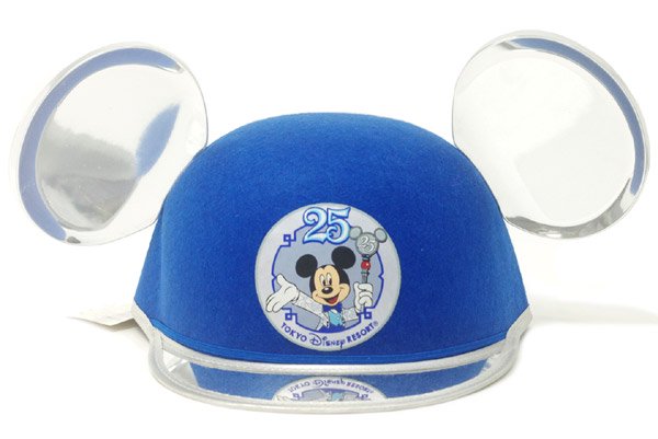 Tokyodisneyland 25th Mickey Ear Hat 東京ディズニーランド 25周年 ミッキーマウス イヤーハット Knot A Toy ノットアトイ