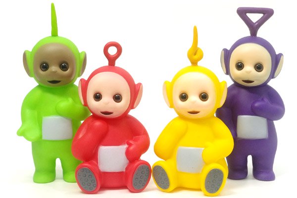 Teletubbies/テレタビーズ 「笛入り・ソフビフィギュア・コンプリート 