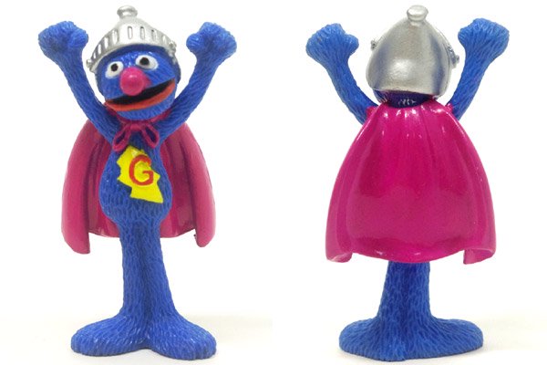 Sesame Street セサミストリート Tyco Pvcフィギュア Grover グローバー Super Grover スーパーグローバー おもちゃ屋 Knot A Toy ノットアトイ Online Shop In 高円寺