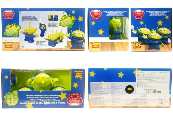 TOY STORY/トイストーリー・DISNEY STORE「Radio Controll Aliens with
