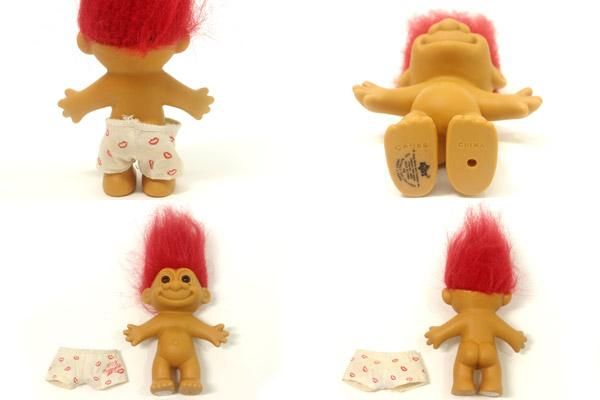 TROLL/トロール人形・RUSS/ラス 「レッド/M/ホワイトパンツ