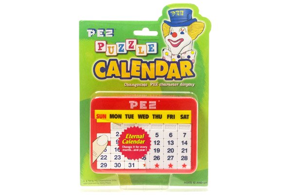 PEZ/ペッツ 「PUZZLE・CALENDAR/パズル・カレンダー・レッド」開封 