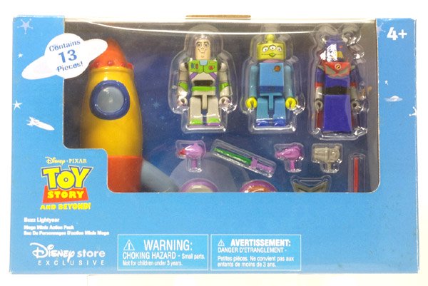 TOY STORY/トイストーリー・DISNEY STORE 「Buzz Lightyear・Mega Minis Action Pack/バズ ・メガ・ミニズ・アクション・パック」 - KNot a TOY/ノットアトイ