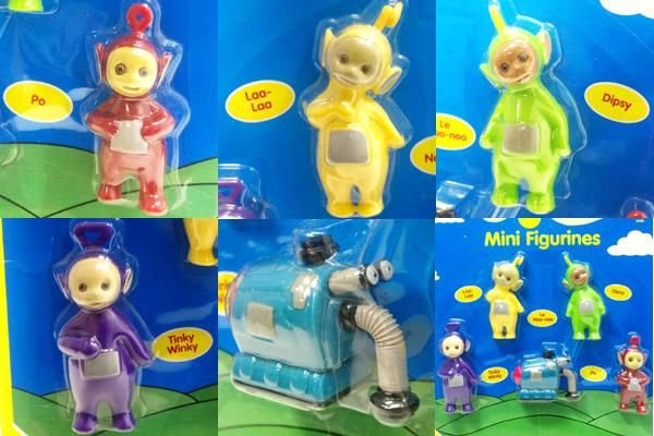 Teletubbies mini shop figures