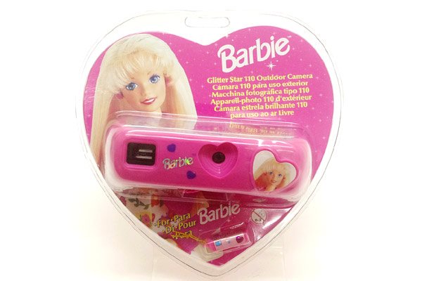 Barbie Glitter Star 110 Outdoor Camera バービー カメラ 1996年