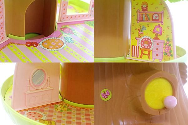 こえだちゃんとおにわのついた木のおうち 二代目 昭和 旧タカラ