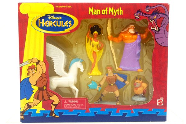 Disney S Hercules ディズニー映画 ヘラクレス Man Of Myth マン オブ ミス Pvcフィギュアboxset Knot A Toy ノットアトイ