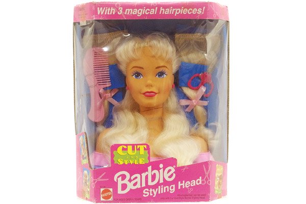 barbie styling head