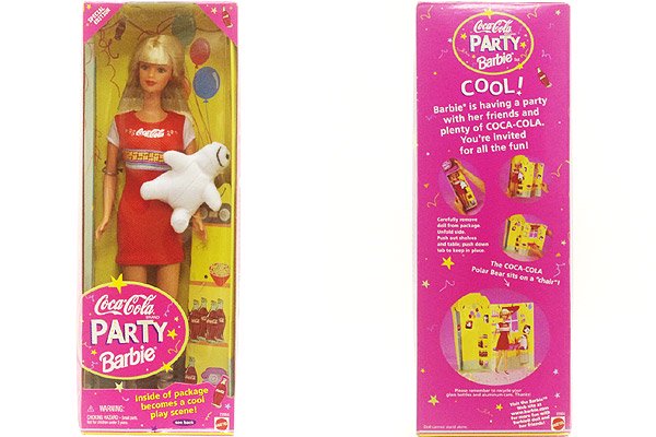 Coca Cola PARTY Barbie コカコーラパーティーバービー 1998年 - KNot ...