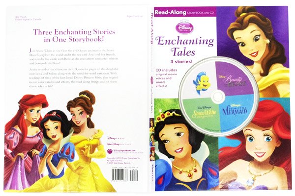 DISNEY PRINCESS/ディズニープリンセス 「Enchanting Tales・3stories!/読み聞かせ絵本・３作品」 - KNot  a TOY/ノットアトイ