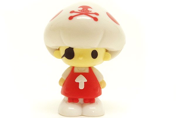 KOEDALIEN コエダリアン Dokukkino ドクッキノ ホワイト×レッド イベント限定 こえだちゃん(きのちゃん) 人形 - KNot a  TOY/ノットアトイ