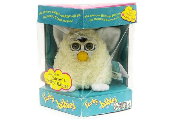 Furby babies/ファービーベイビーズ・クリーム×ホワイト・英語版