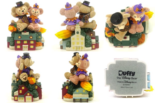 TOKYO DisneySEA/東京ディズニーシー 「Duffy/ダッフィー＆ShellieMay/シェリーメイ・フィギュアリン・ハロウィン・2011年ver」  - KNot a TOY/ノットアトイ