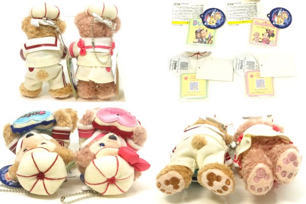 duffy ダッフィー shelliemay シェリーメイ セール ぬいぐるみバッジセット クリスマス 2011年