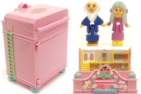 ポーリーポケット ファンタイムクロック Polly Pocket エンジェル 完品 エンジェルポケット ファンタイムクロック おもちゃ