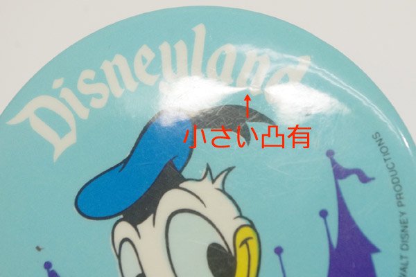 US.Disneyland・Vintage Button Badge/ディズニービンテージバッチ