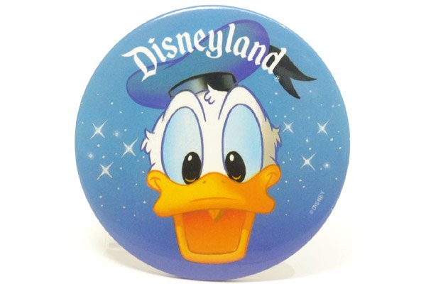 US.Disneyland・Vintage Button Badge/ディズニービンテージバッチ 「DONALD DUCK/ドナルドダック・フェイス」  - KNot a TOY/ノットアトイ