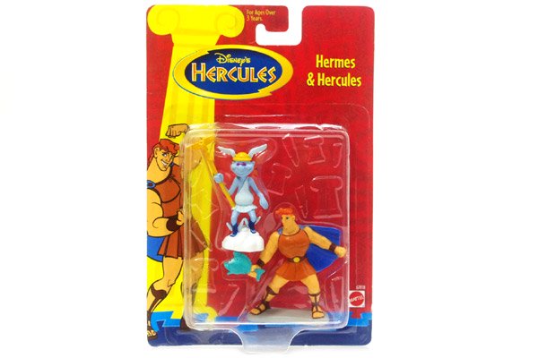 Disney's HERCULES/ディズニーズ・ヘラクレス・MATTEL/マテル・PVCフィギュア 「HERMES&HERCULES/ヘルメス＆ ヘラクレス(フィッシュソード)」 - KNot a TOY/ノットアトイ