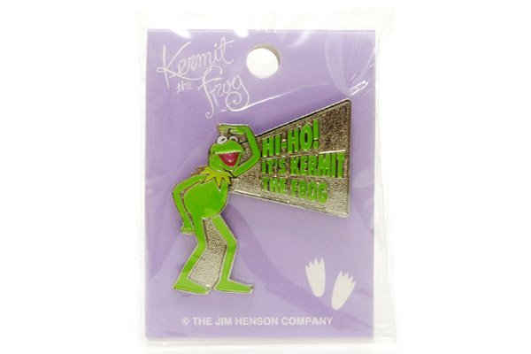 the Muppets/ザ・マペッツ・Button Pin Badge/ピンバッチ 「Kermit the 