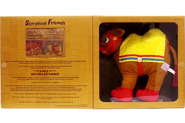 Raggedy Ann u0026 Andy　ラガディ アンu0026アンディ　DAKIN Storybook Friends THE CAMEL WITH THE  WRINKLED KNEES　キャメル 2001年 - KNot a TOY/ノットアトイ
