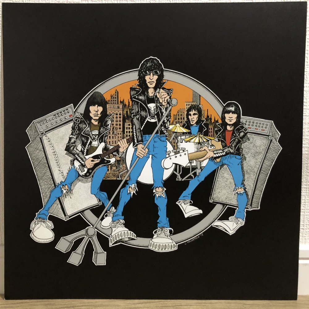 Ramones - Road To Ruin Promotional Poster - FRATHOP RECORDS