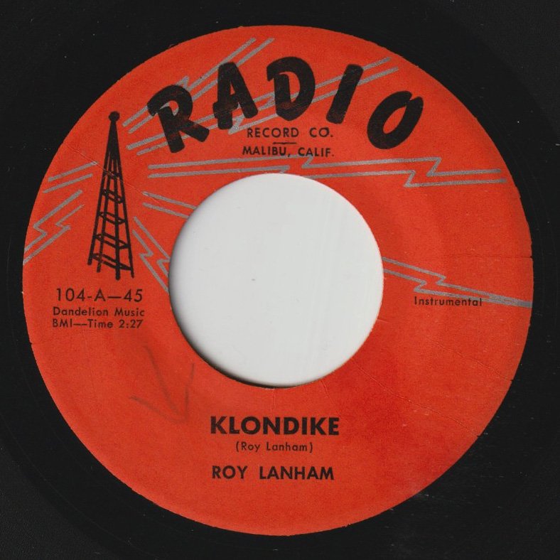 Roy Lanham - Altitude / Klondike - FRATHOP RECORDS