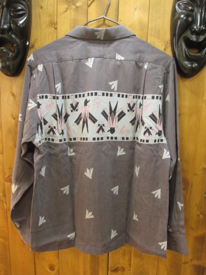 DRY BONES（ドライボーンズ）THUNDERBIRD OPEN SHIRTS DS-2448GRAY