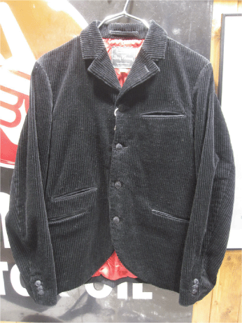 DRY BONES（ドライボーンズ）10's Jockey Corduroy Jacket DJ-1015BLK