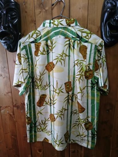 DRY BONES（ドライボーンズ）HAWAIIAN SHIRTS TAKE TIKI DS-2534