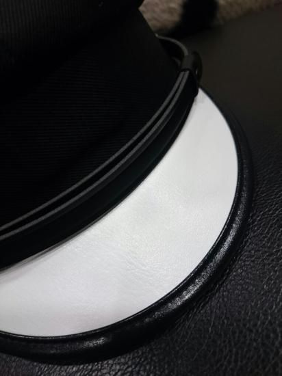 THE GROOVIN HIGH 1950's VINTAGE STYLE BIKER CAP BLACK - BABERUTH