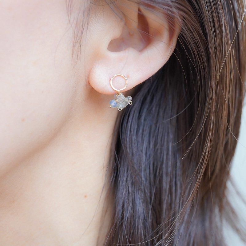 ❇️綺麗✳️ラブラドライトの１４kgfチャーム ❇️綺麗✳️ラブラドライトの14kgfチャーム