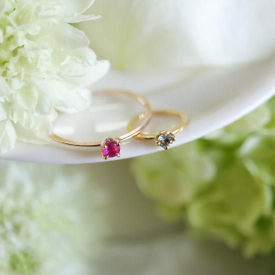 VANLOON]K18/BABY RING ベビーリング