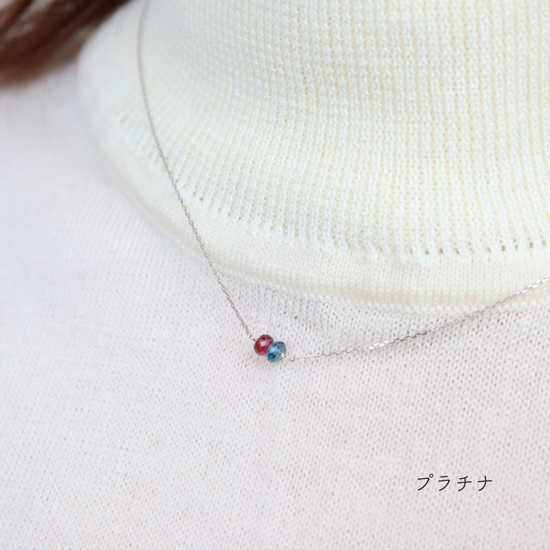 VANLOON]K10/K18/Pt850［かぞくのネックレス］line