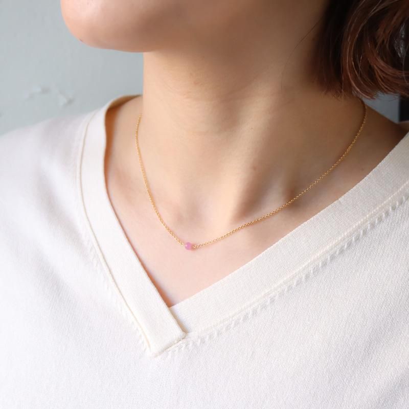 saphirine】14㎜サフィリーンのネックレス 西ドイツ製！ヴィンテージ