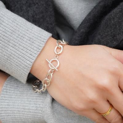 <img class='new_mark_img1' src='https://img.shop-pro.jp/img/new/icons7.gif' style='border:none;display:inline;margin:0px;padding:0px;width:auto;' />[126䳫]4ָ/1ΡۡJVLSILVER925/chain bracelet