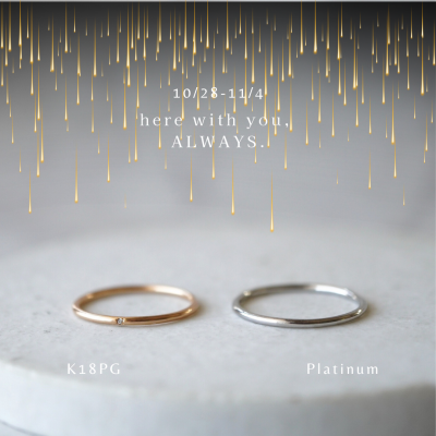 <img class='new_mark_img1' src='https://img.shop-pro.jp/img/new/icons7.gif' style='border:none;display:inline;margin:0px;padding:0px;width:auto;' />10/28-11/4[VANLOON]K10/K18/Platinumhere with you, ALWAYSåڥ