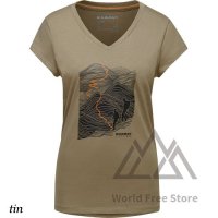 <img class='new_mark_img1' src='https://img.shop-pro.jp/img/new/icons15.gif' style='border:none;display:inline;margin:0px;padding:0px;width:auto;' />【2022モデル】マムート マッソネ Tシャツ トレイル レディース Mammut Massone T-Shirt Trail Women