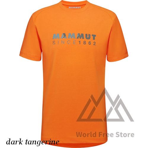 マムート トロバット Tシャツ ロゴ メンズ Mammut Trovat T-Shirt Logo Men【即日配送・取り寄せ最短7日！】