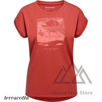 <img class='new_mark_img1' src='https://img.shop-pro.jp/img/new/icons15.gif' style='border:none;display:inline;margin:0px;padding:0px;width:auto;' />【2023モデル】マムート マウンテン Tシャツ フジヤマ レディース Mammut Mountain T-Shirt Fujiyama Women