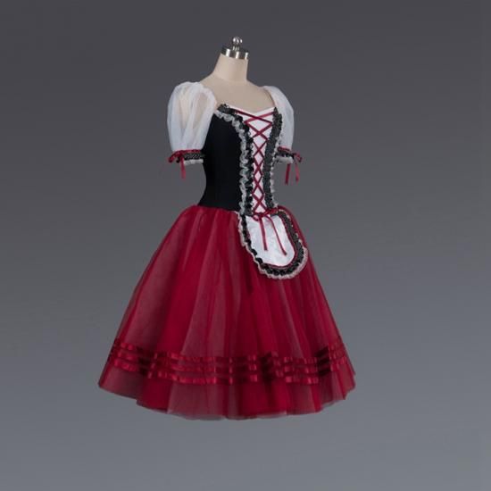 ぼかし染あり　ユーズドバレエ衣装　　パキータなどに　１３０㎝　４号 ぼかし染あり ユーズドバレエ衣装 パキータなどに 130㎝ 4号