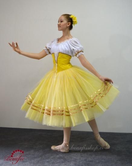 バレエ衣装 P0501A 村娘 ジゼル - 海外製バレエ衣装オーダー｜バレエ