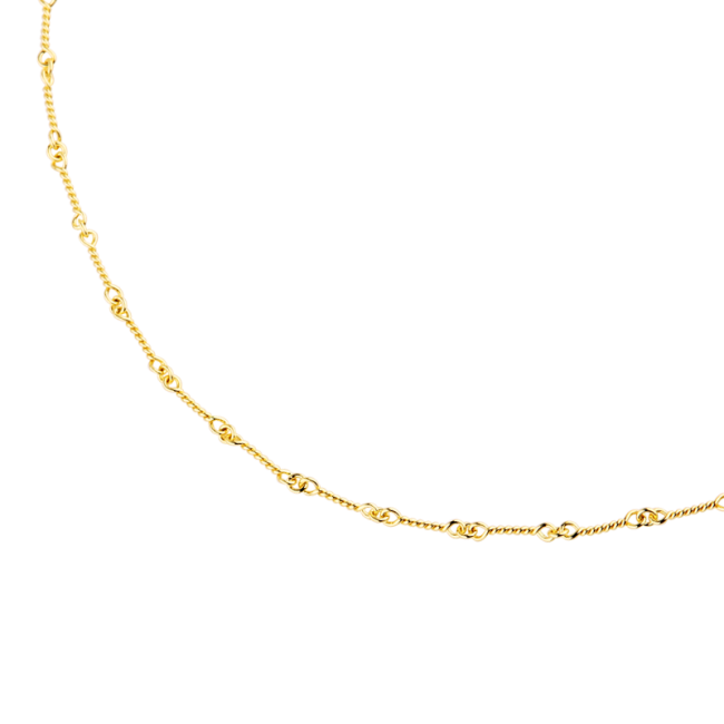 Narrow screw chain / 18KYG - EYEFUNNY アイファニー公式 Narrow screw chain / 18KYG - EYEFUNNY アイファニー公式