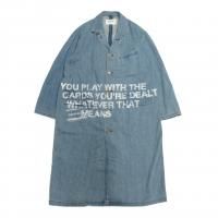 <img class='new_mark_img1' src='https://img.shop-pro.jp/img/new/icons50.gif' style='border:none;display:inline;margin:0px;padding:0px;width:auto;' />ANACHRONORM STENCIL DENIM ENGINEER COAT