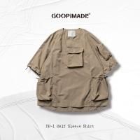 <img class='new_mark_img1' src='https://img.shop-pro.jp/img/new/icons50.gif' style='border:none;display:inline;margin:0px;padding:0px;width:auto;' />GOOPi Half Sleeve Shirt KHAKI