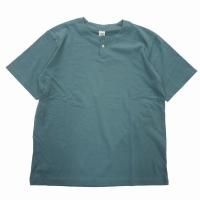 <img class='new_mark_img1' src='https://img.shop-pro.jp/img/new/icons50.gif' style='border:none;display:inline;margin:0px;padding:0px;width:auto;' />JACKMAN Henley neck T-Shirt AQUA