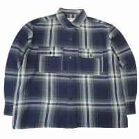 <img class='new_mark_img1' src='https://img.shop-pro.jp/img/new/icons50.gif' style='border:none;display:inline;margin:0px;padding:0px;width:auto;' />ANACHRONORM HVY FLANNEL CPO JACKET GREEN