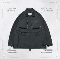 <img class='new_mark_img1' src='https://img.shop-pro.jp/img/new/icons50.gif' style='border:none;display:inline;margin:0px;padding:0px;width:auto;' />GOOPi Shadow 2-way Coach Jacket GRAY
