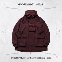 <img class='new_mark_img1' src='https://img.shop-pro.jp/img/new/icons50.gif' style='border:none;display:inline;margin:0px;padding:0px;width:auto;' />GOOPi “MOUNTANEER” Functional Parka  MAROON