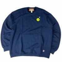 <img class='new_mark_img1' src='https://img.shop-pro.jp/img/new/icons50.gif' style='border:none;display:inline;margin:0px;padding:0px;width:auto;' />RELAX FIT MUFF SWEAT CREW NAVY